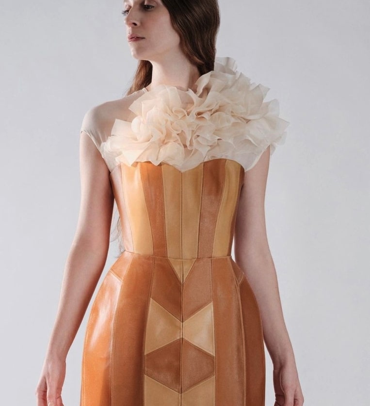 Dress designed by FELDER FELDER