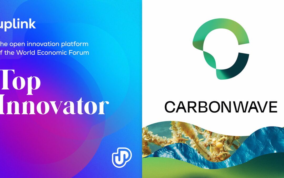 Carbonwave chosen as Top Innovator for World Economic Forum’s Uplink Program